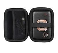 Khanka Hard Case for Fujifilm mini liplay Smartphone Portable Printer.Fits Film Photo Paper and Cables.(Elegant Black)