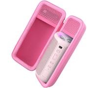 Khanka Hard Case for Ortizan X10P/X10B/X8Pro Portable Bluetooth Speaker | Compatible with Ortizan X10P/X10B/X8Pro Portable Bluetooth Speaker;EVA shell,Velvet Interior,Pink,Case Only