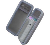 Khanka Hard Case for Ortizan X10P/X10B/X8Pro Portable Bluetooth Speaker | Compatible with Ortizan X10P/X10B/X8Pro Portable Bluetooth Speaker;EVA shell,Velvet Interior,Grey,Case Only