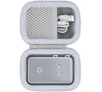 khanka Hard Travel Case for Anker Nano 10000mAh 45W+A9215 5-Port Adapter,White