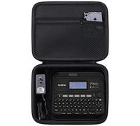 khanka Hard Travel Case for Brother P-Touch Pt-d400 PTD400AD,Black 2