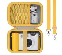 khanka Hard Travel Case for KODAK Smile+ Wireless Digital Instant Print Camera with Effect-Changing Lens, 2x3” Sticky-Backed Photo Prints, and Zink Printing Technology,Case Only (White)