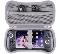khanka Hard Travel Case Replacement for Anbernic RG556 Retro Handheld Game Console,Case Only. (Grey)