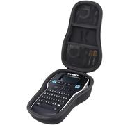 Khanka Hard Travel Case Replacement for DYMO Label Maker | LabelManager 160 Portable Label Maker (Black)