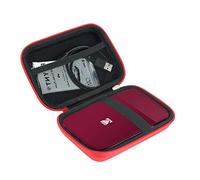 Khanka Hard Travel Case Replacement for Kodak Smile Instant Print Digital Camera (red)