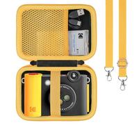 khanka Hard Travel Case Replacement for KODAK Smile+ Wireless Digital Instant Print Camera with Effect-Changing Lens, 2x3” Sticky-Backed Photo Prints, and Zink Printing Technology,Case Only (Black)