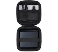 khanka Hard Travel Case Replacement for RG35XXSP Retro Handheld Game Console,Case Only. (Black)