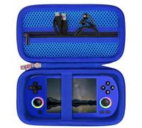 khanka Hard Travel Case Replacement for RG40XX H Retro Handheld Game Console,Case Only. (Blue)