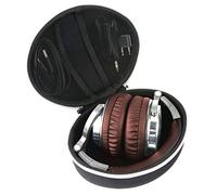 Khanka Headphone Case for OneOdio Over Ear Headphones Closed Back Studio DJ Headphones Bluetooth Headset, Case Only (White zipper)