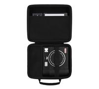 Khanka Kodak Mini Shot 4 ERA 4PASS 2-in-1 Instant Camera and Photo Printer Hard Travel Protective Carrying Case with Shoulder Strap, Case Only,Black,Black Zipper