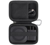 Khanka - Replacement Hard Travel Case for 3 in 1 Charging Station, Travel Wireless Charging Station for Multiple Devices, Case Only, Black, Travel