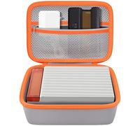 khanka Storage Case for Liene Amber M110 Portable Photo Printer - Fits Liene Amber M110 Bluetooth Photo Printer for iPhone, Hard EVA Case for 4x6 Photo Paper & Ink Cartridges, Travel Ready, Case Only