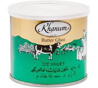 Khanum Butter Ghee 500g Pure Clarified UK Cooking Essential