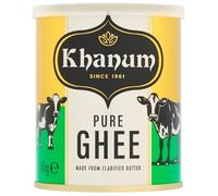 Khanum Pure Butter Ghee 200g | Premium Clarified Butter | Rich in Flavor & Aroma | Ideal for Cooking, Frying, & Baking | 100% Natural & Gluten-Free | High Smoke Point (Pack of 1)