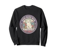 Khao Manee Mom Like A Regular Mom But Cooler Cat Mom Sweatshirt