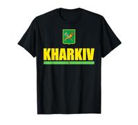 Kharkiv Ukraine Flag of Kharkov Gift Vintage Style Ukrainian T-Shirt