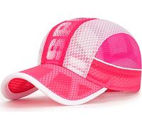 KharmLaddy Boy Baseball Cap Mesh Toddler Cap Kid Cap Summer Outdoor Visor Sun Hat Rose Red