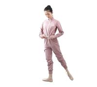 KHASCBNF Ballet WarmUp Pants Ballet Warm-up Pants Dance Jacket Adult Exercises Bodysuit(Pink,M)