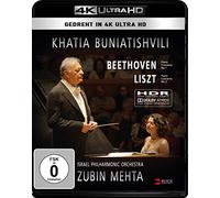 Khatia Buniatishvili & Zubin Mehta: Liszt & Beethoven 4K, 1 UHD-Blu-ray