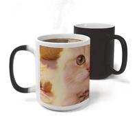 KHAUERBC Fluffy Paws Sweetheart Ceramic Coffee Mug, 17 Ounces, Large Capacity Coffee Travel Mug, Tea Cups with Handle for Office/Home,unisex, Dishwasher And Microwave Safe.