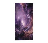 KHAUERBC Purple Galaxy Hand Towel - Printing and Soft (28.7 * 13.8 in),Bath Towels Absorbent,Lightweight & Dry Quickly,Face Towels for Men & Women Yoga Sports Travel Outdoor Camping Gym