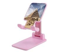 KHAUERBC Pyramids of Egypt Phone Stand Adjustable Height and Angle,Phone Holder with 4"-13" Phones iPad Tablet,Cell Phone Stand for Desk Travel Essentials Office Accessories