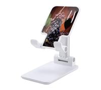 KHAUERBC Red Wine Grapes Phone Stand Adjustable Height and Angle,Phone Holder with 4"-13" Phones iPad Tablet,Cell Phone Stand for Desk Travel Essentials Office Accessories