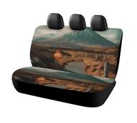 KHAUERBC Rivers and Mountains Car Seat Cover to Durable and Soft,Durable& Scratch Resistant Vehicle Car Seat Protector,Back Seat Cover for Car Trucks Van SUV