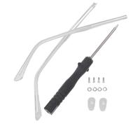 KHBUAB 1 Pair Metal Eyeglass Replacement Frame Temples Lightweight Comfortable Eyewear Arms Legs for Women and Men Suitable for Daily Use