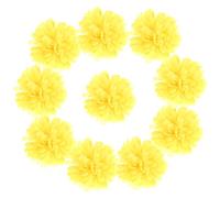 KHBUAB 10 Pcs Artificial Marigold Flowers Fake Marigold Prop with Synthetic Material, Never Wither Or Fade, for Flower Photography Props and Home Decoration