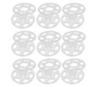 KHBUAB 100pcs Invisible Snaps Fasteners Coat Buttons Resin Not Easy to Rust Comfortable Touch for Backpacks Leather Craft DIY Knitting Sewing Accessories 15mm