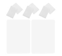 KHBUAB 100pcs Laminating Film Sheets Waterproof Laminating Pouches for Photo and Card Protection with Sturdy Anti-Reflective Plastic Material