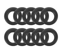 KHBUAB 10pcs Bobbin Winder Rubber Rings Accessories for Sewing Machine Flexible Simple Installation Black Material Unique Style Replacement Parts