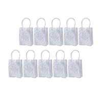 KHBUAB 10pcs PVC Wine Bags Portable Wine Bag Handheld Easy to Wipe Clean Elegant Stylish for Personal Use