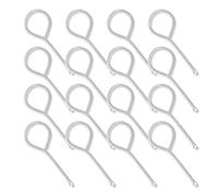 KHBUAB 20pcs Fire Extinguisher Safety Pins Set with Easy-to-use Sturdy Iron Material Pull-tab Locks for Fire Extinguisher Home and Workplace Security