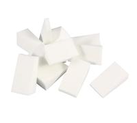 KHBUAB 24pcs Triangle Powder Puff for Face Powder Application, Comfortable Skin Touch with Plastic and Latex Cotton Material, Triangular Shape Designed for Easily Reaching Section of Your