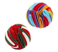 KHBUAB 2pcs Dog Sniffing Balls Slow Eating Felt Cloth Pet to Reduce Destructive Behavior Suitable for Playing in The House Or Garden