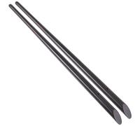 KHBUAB 2pcs Ebony Hair Chopstick Ancient Hairpin Black Hair Stick Easy to Slide into Bun Fix Styling Antique Style Party and Holiday