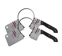 KHBUAB 2pcs Halloween Scary Headband with Bleeding Design, Lightweight Plastic Accessory for Comfortable Wear, for Halloween Decor and Haunted House Parties