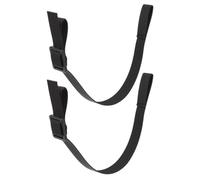 KHBUAB 2pcs Replacement Chin Strap for Hockey Helmet and Safety Hat, Adjustable Elastic Polyester Strap, Easy to Install, for Outdoor Sports and Rugby Games
