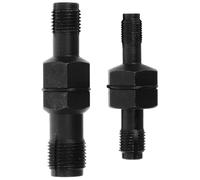KHBUAB 2pcs Spark Plug Thread Repair Tool Steel Automotive Rethreader for Engine Maintenance Quick Multifunctional Design Efficient Spark Plug Thread Restoration