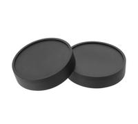KHBUAB 2pcs Telescope Eyepiece Protective Caps 2 Inch Plastic Dust Seal Covers for Astronomy Telescope Eyepieces, Preventing Scratches and Impacts, Suitable for Lab, Home and Outdoor Use