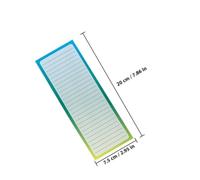 KHBUAB 3 Books Magnetic to Do List Notepad for Fridge with Full Magnet Back, Paper Material, Assorted Colour, for Planning and Organizing Notes in Retail Stores Or School