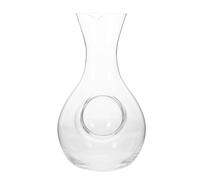 KHBUAB 300ml Glass Sake Decanter Japanese Style Elegant Minimalist Crystal Glass with Slanted Mouth and Ice Chamber for Optimal Chilling and Preserving Beverage Flavor, for Dining
