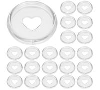 KHBUAB 30pcs Loose-Leaf Photo Album Discs Binder Discs Binding Buckles for Notebook Planners Office Supplies Binder