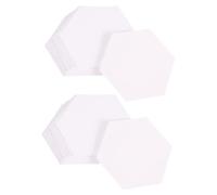 KHBUAB 400pcs Patchwork Paper Template Hexagon Paper Piecing Shapes Precise Cutting Versatile Material Compatibility for Sewing Projects and Crafting