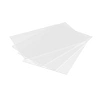KHBUAB 4pc Acrylic Cutting Board Set for DIY Keychain Making, Sturdy Plastic Pattern Cutting Templates, Creative and Practical Tool for Family and Friends