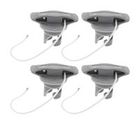 KHBUAB 4pcs Paddle Board Valve Air Caps for Inflatable Boat and Kayak Accessories, Easy to Install Pvc Air Valve Covers Compatible Kayak and Canoe, Portable Boat Parts for Water Sports
