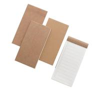 KHBUAB 4pcs Portable Paper Notepad Set to Do List Planner, Easy to Tear down Office Notebook for School and Work, White Paper Pads for Organised Note Taking