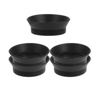 KHBUAB 5pcs Rubber Eyecup Cover for Binoculars and Microscope Eyepiece, Lens Guarding Eye Cup Replacement Fits 29-31mm Od, Black Eye Protector for Scientific Research and Astronomy
